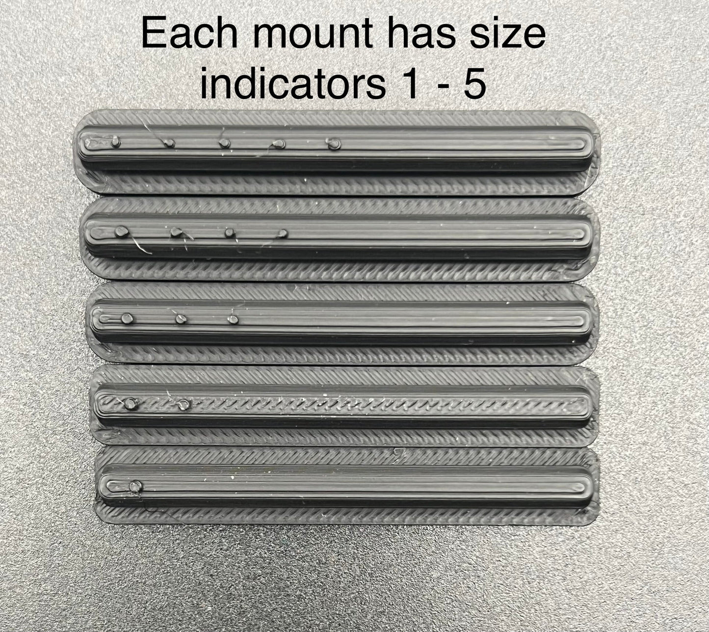 Mute Mounts for Bb Trumpet & Mute Mounts for Bb Cornet