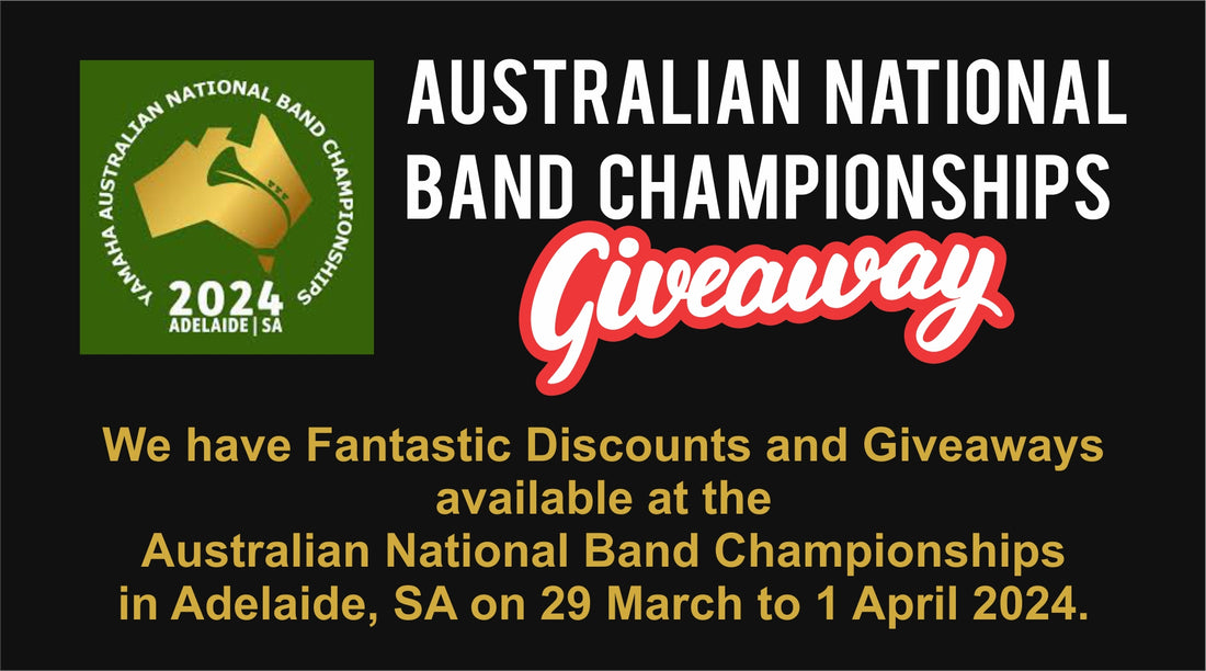 Australian National Band Championships - Discounts & Giveaways