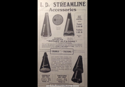 L.D. Streamline Rotary Altatone Mute (Reproduction)