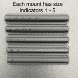 Mute Mounts for Bb Trumpet & Mute Mounts for Bb Cornet