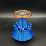 Trumpet mouthpiece display stand, alternate view