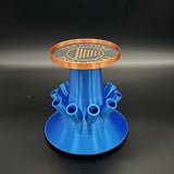 Trumpet mouthpiece display stand, alternate view